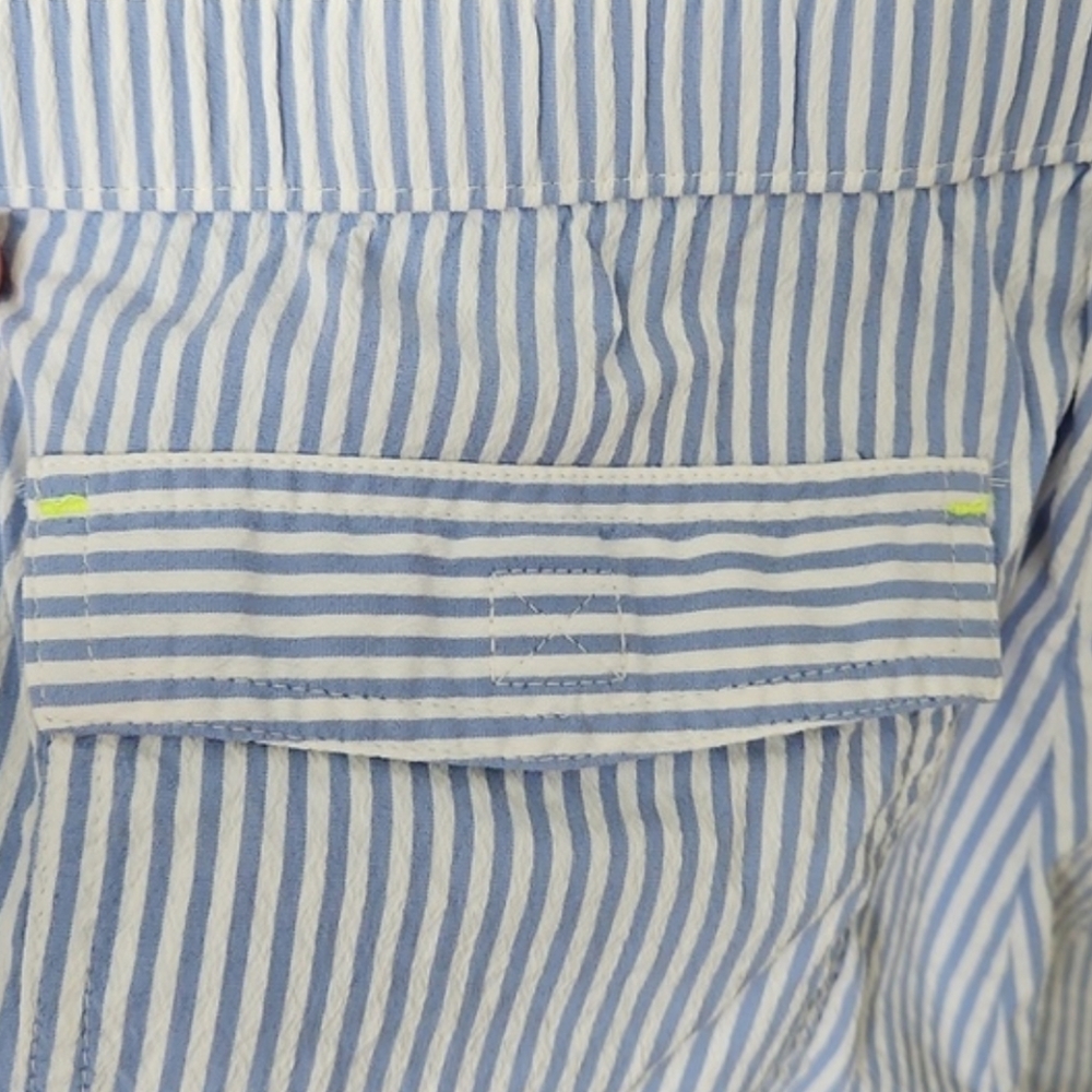 Vineyard Vines Blue and White Striped Coverup - Picture 8 of 11